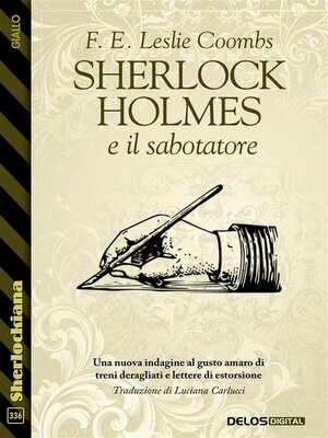 cover image of Sherlock Holmes e il sabotatore